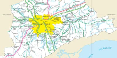 Hărți de São Paulo