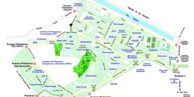 São Paulo școală hartă